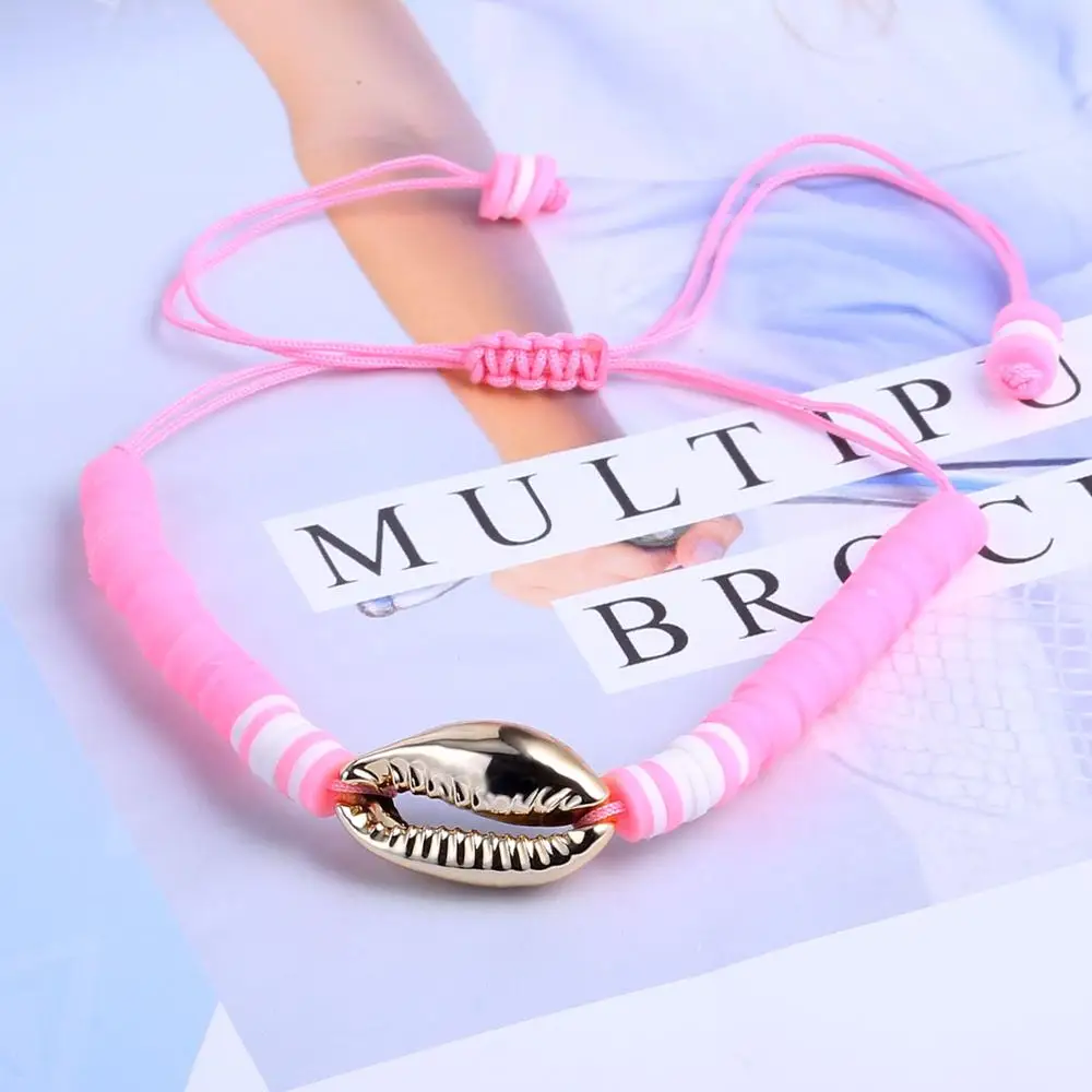 Модные богемные модные комплекты браслетов из 3 предметов Регулируемый морской