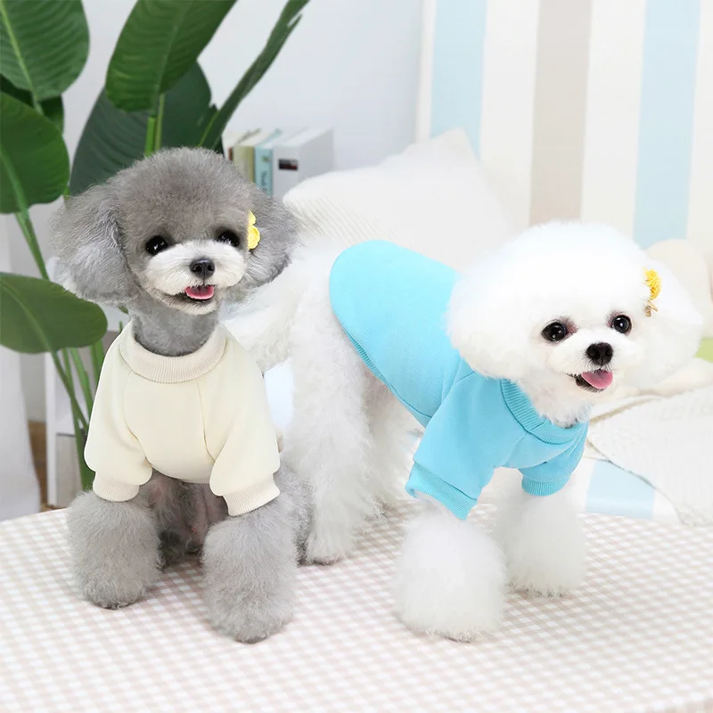

Pet Clothes Autumn and Winter Dog Sweater Pet Warm Clothes Small and Medium-sized Dog Clothes Hundekleidung בגד לכלב קטן