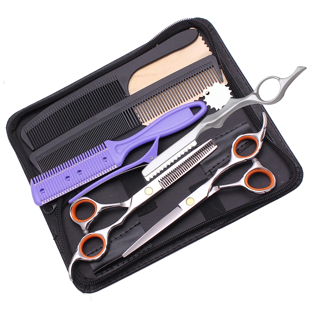 Набор ножниц для стрижки волос из нержавеющей стали 5 дюйма 6 дюймов | Красота и