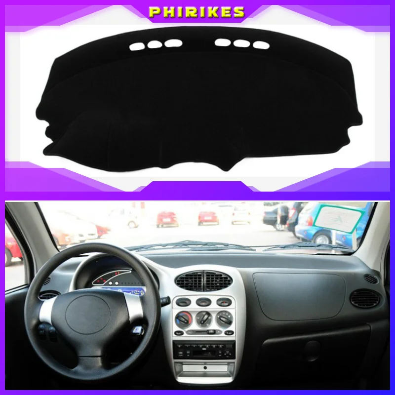 

for Chery QQ A1 QQ3 QQ6 Sweet IQ MVM110 A1 08-11 Dashboard Cover Sun Shade Dash Mat Pad Carpet Car Stickers Interior Accessories