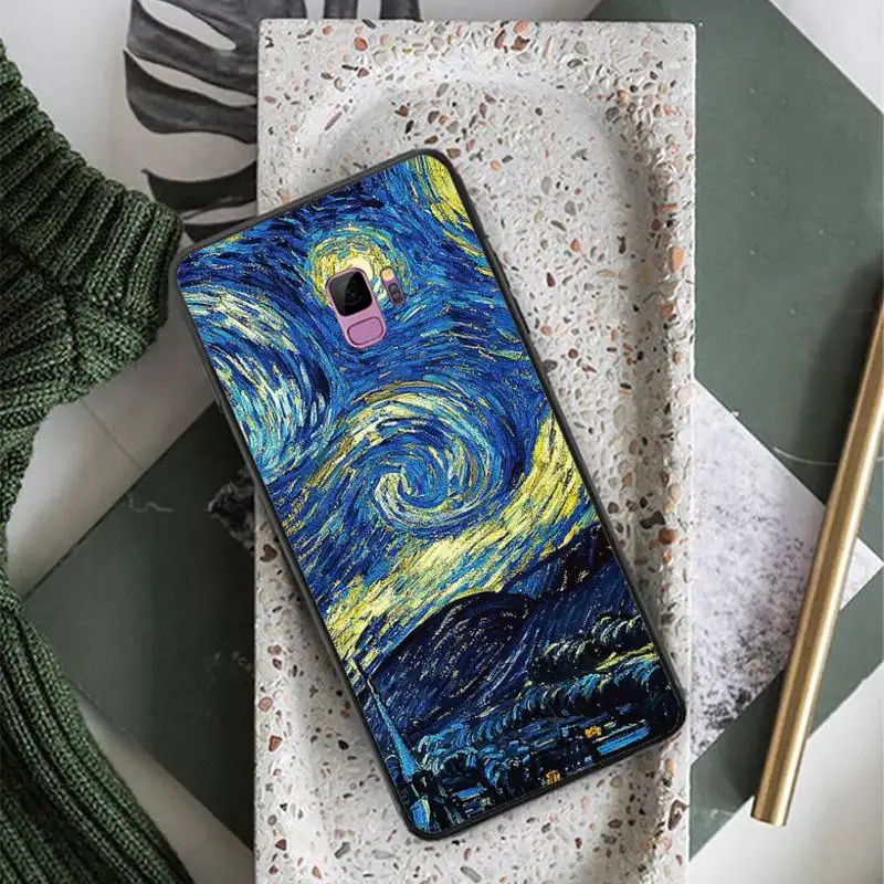

van gogh retro painting Phone Case For Samsung Galaxy J2 J4 J5 J6 J7 J8 2016 2017 2018 Prime Pro plus Neo duo
