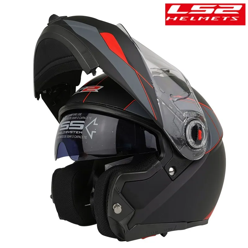 

Ff370 Flip Up Motorcycle Helmet Full Face Dual Lens Visor Man Woman Helmet Capacetes De Motociclista Ece Certification