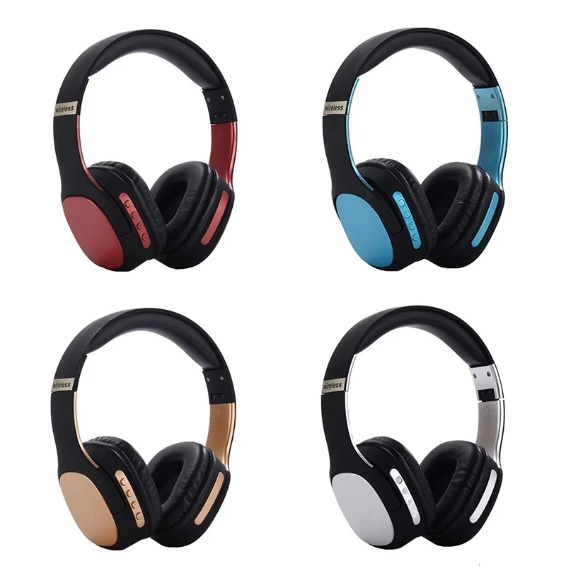 

MH3 Wireless Bluetooth Headphones Stereo Headset Adjustable sound level Gaming Earphones with Microphone for Phone Pad Laptop