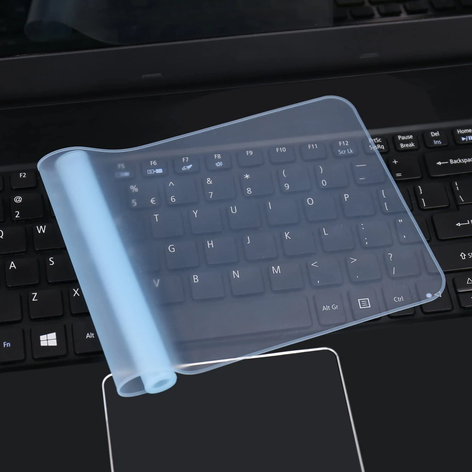 Силиконовый чехол для клавиатуры Apple HP Dell Asus Acer Samsung Sony защитная пленка ноутбука