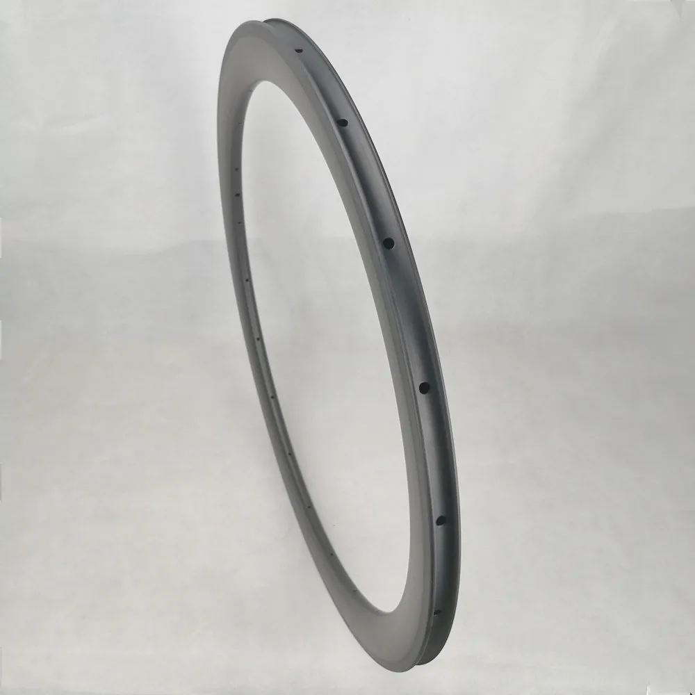 1PCS Carbon Fibre Bicycle Wheel rim 700C Road Bike Rim Best Price 30/38/50/60 UD Matte V Brake | Спорт и развлечения