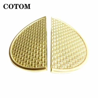cotom 1 pair 145mm modern gold solid brass handle cabinet decorative handles furniture door knob pull home improvement