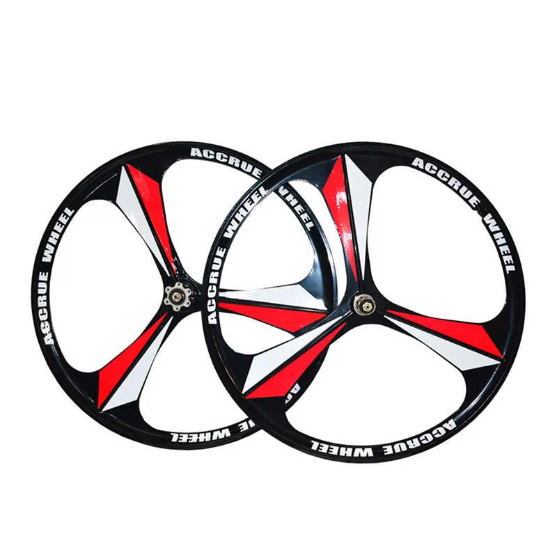 Горный велосипед магниевого сплава колеса 26 дюймов 3 Спицы Rorary Wheelset велосипеда MTB