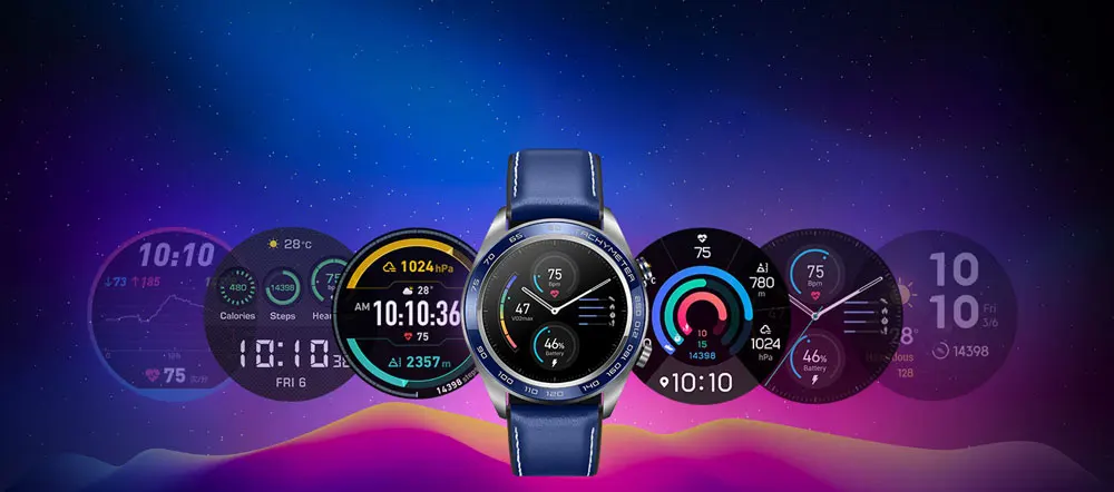 Honor Watch Magic Смарт-часы мониторинг сердечного ритма сна давление водонепроницаемые носимые устройства шагомер