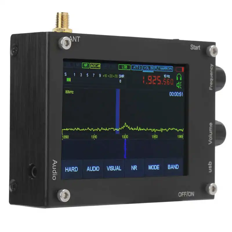 3.5in Radio Receiver 50KHz-2GHz DSP SDR Shortwave with Touch Screen for Malahit | Инструменты