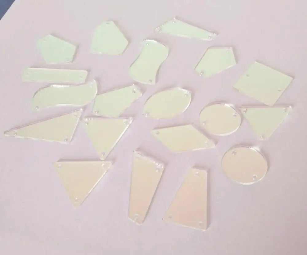 30 шт. акриловые бусины AB для пришивания Стразы | Дом и сад