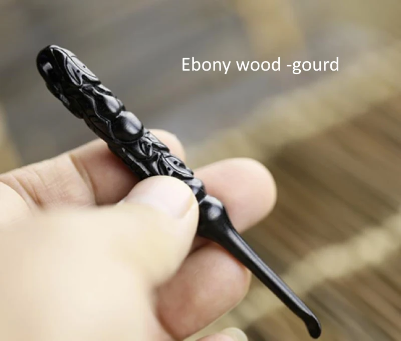 Ручная резьба черное дерево красное подарок высококачественный инструмент для