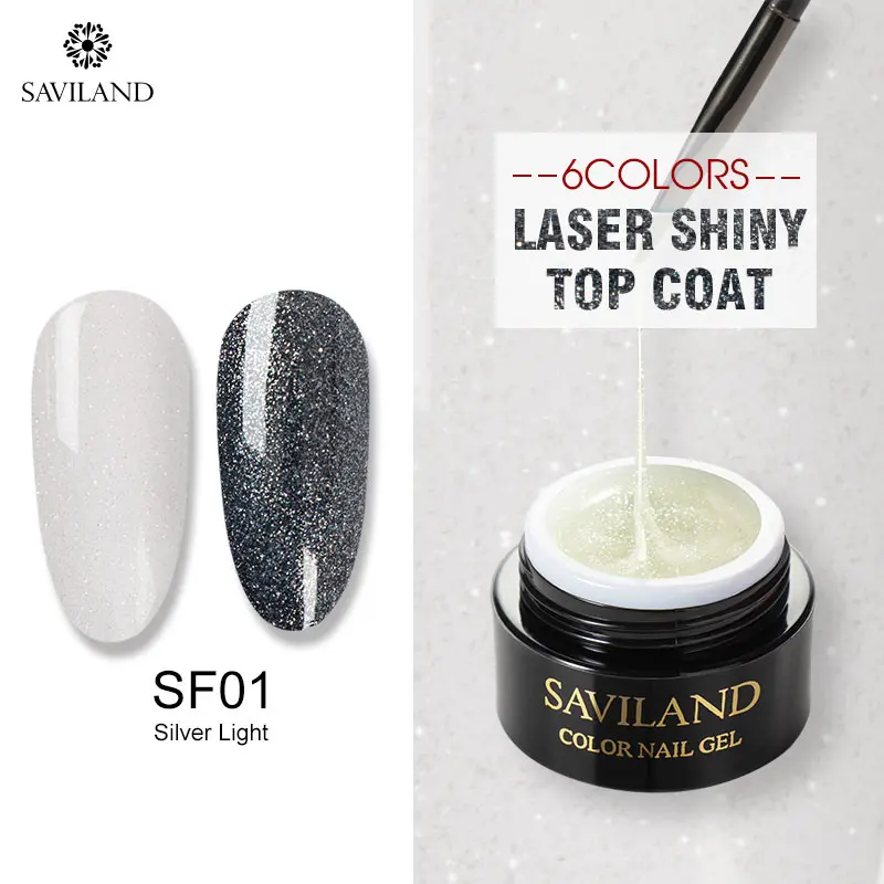 6ml SF01 Saviland 30 мл УФ быстросохнущее резиновое Базовое покрытие верхнее покрытие лак стойкий не Чистый Блестящий гель лак для ногтей праймер для дизайна ногтей - Цвет: 6ml SF01