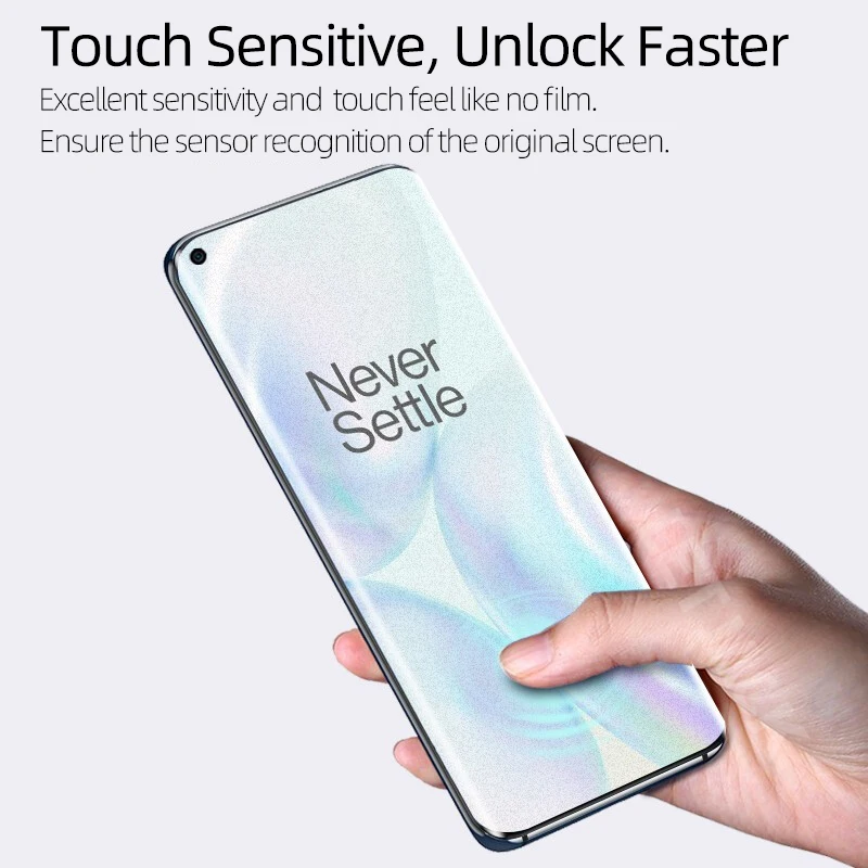 999D Anti Fingerprint Matte Soft Hydrogel Film for One Plus Nord 2 2T Screen Protector for One Plus 6 7T 9R 8 9 10 Pro Not Glass