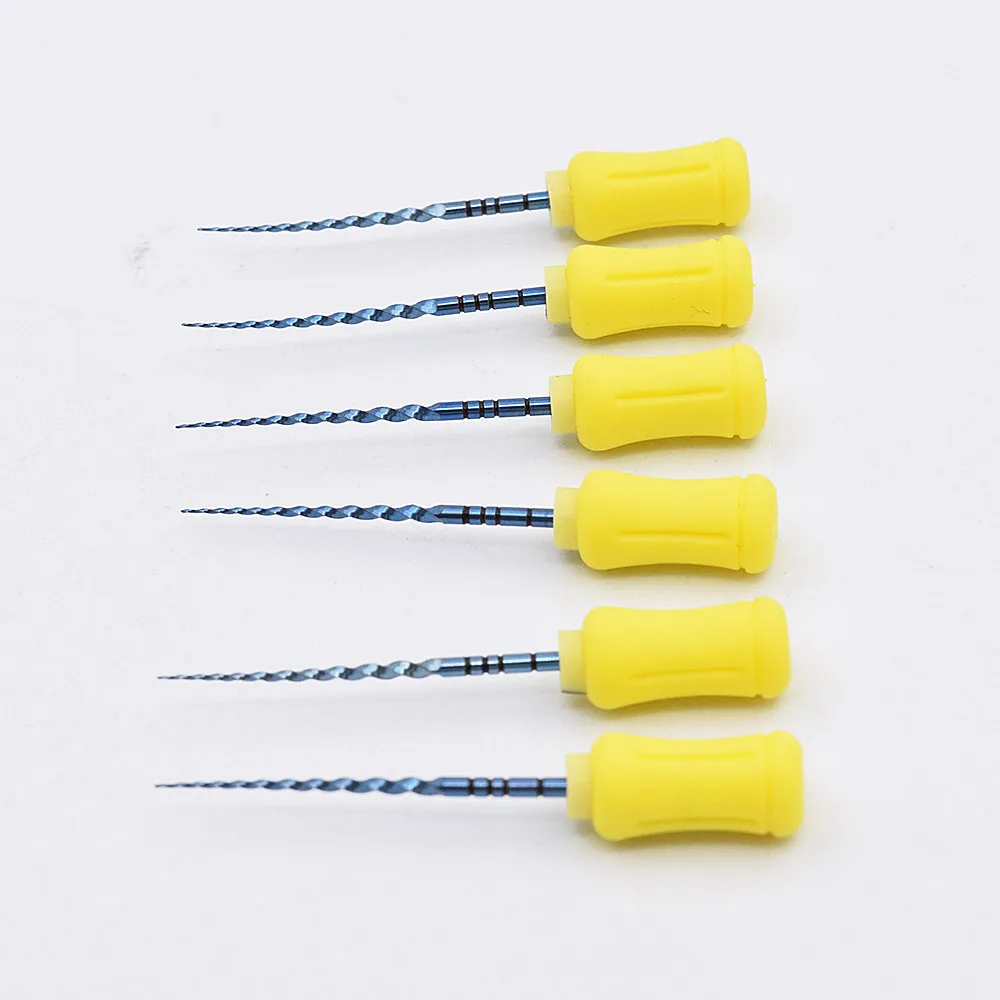 Стоматологические супер синие эндофайлы для ручного использования