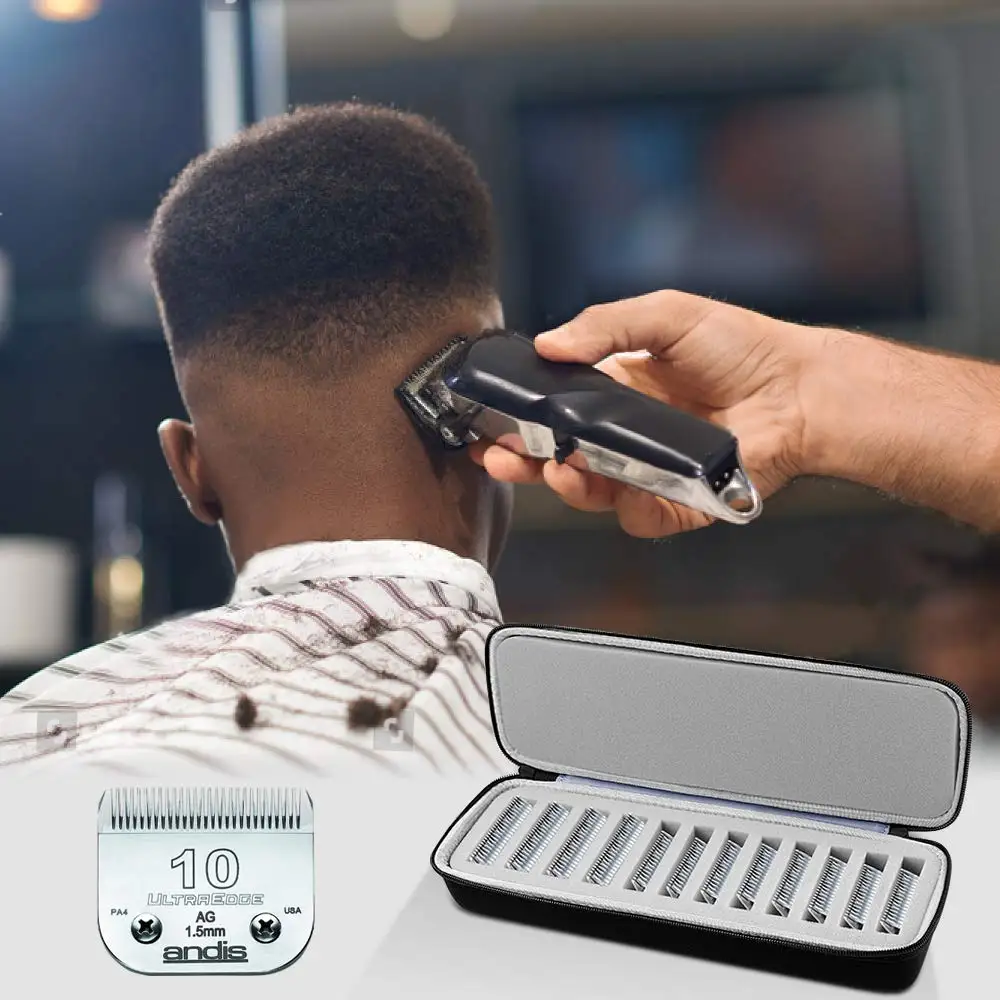 Уход за лошадьми клипер лезвия чехол держатель Организатор жесткий футляр для