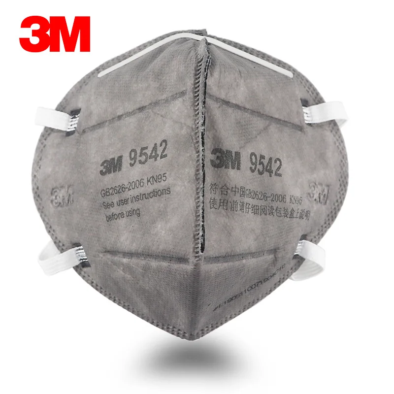 Маски KN95 3M в индивидуальной упаковке повязка на голову 9541 Earloop/9542 одноразовая