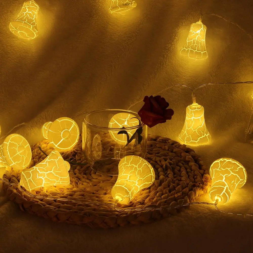 

Crack Bell Decorative Light 3 Meter 20 LED Light String Home Decoration led string lights Home lighting string decoration CD