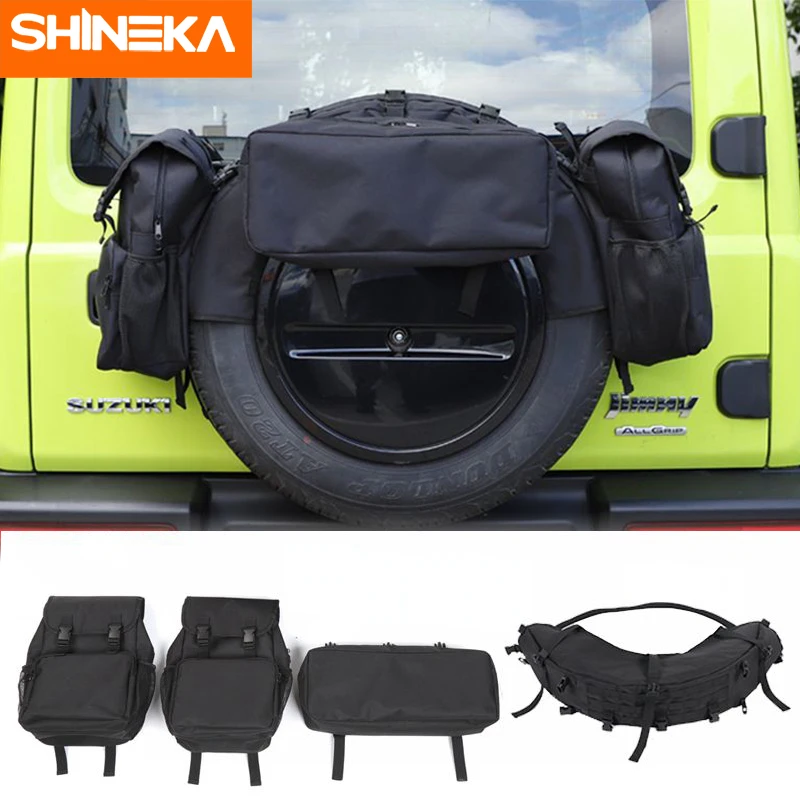 Укладка Tidying для Suzuki Jimny JB43 JB64 JB74 2019 + запасная сумка хранения шин грузовой