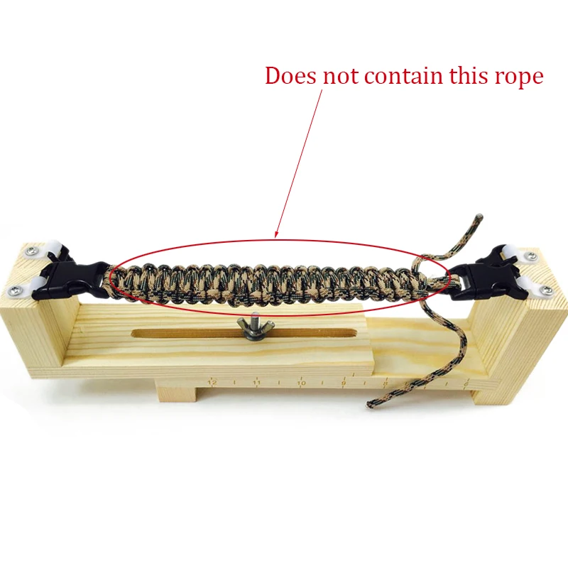 Парашютный шнур 22 5 см приспособление для зажима браслета инструмент вязания на