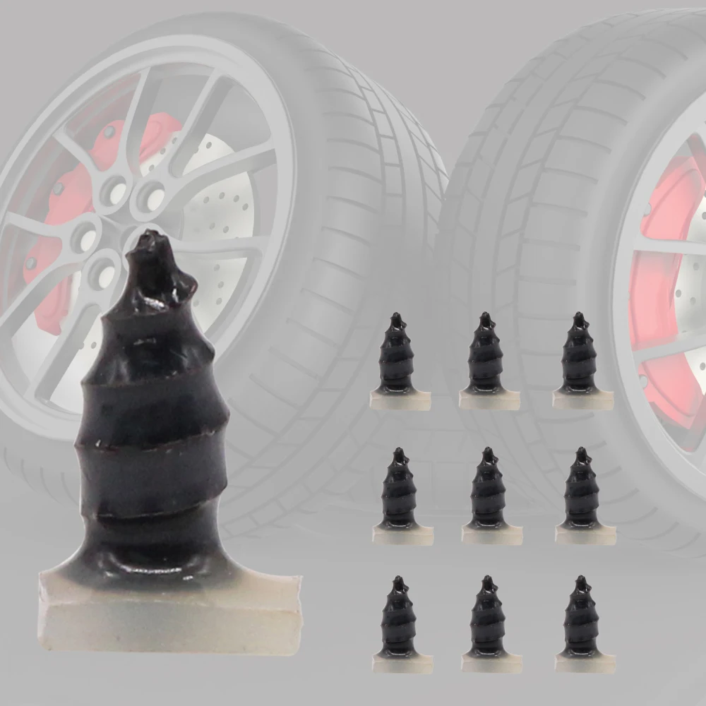 

10pcs Car Tire Repair Nail Tool Universal Quick Repair Heat-Resistant Abrasion Waterproof Metal Hard 16*9*9cm 13*7.6*7.6cm
