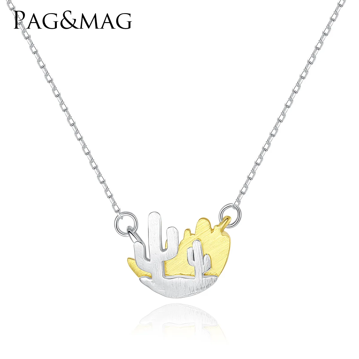 

PAG & MAG, новая мода S925, простое, креативное и креативное ожерелье до ключиц с шариком