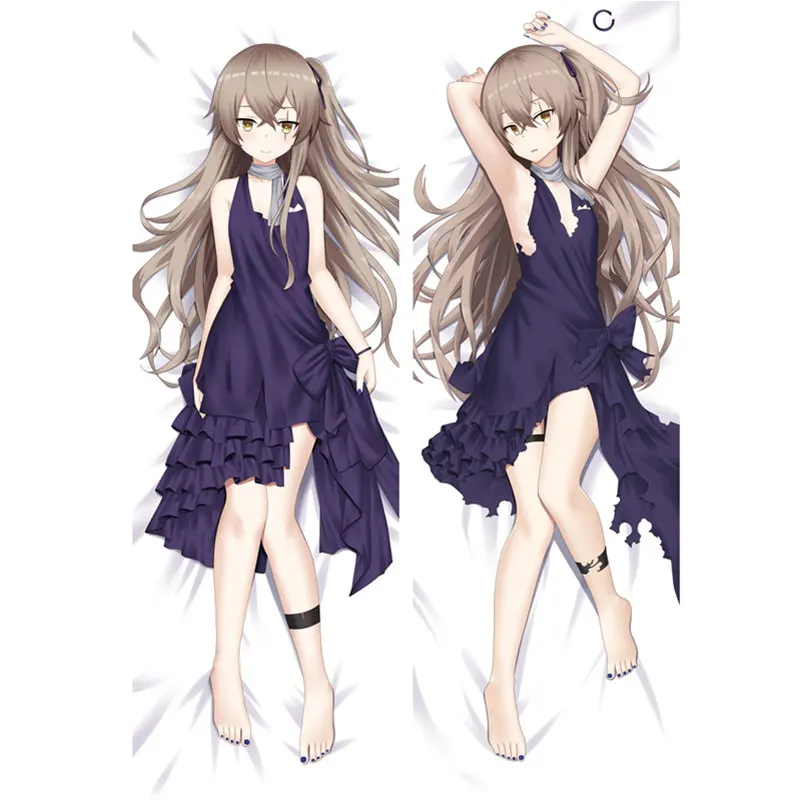 2WAY Аниме игра девушки Frontline наволочка Frontline Dakimakura Чехол сексуальная девушка 3D двусторонняя постельные принадлежности обнимая Наволочки для подушек GF3 - Цвет: 2WAY