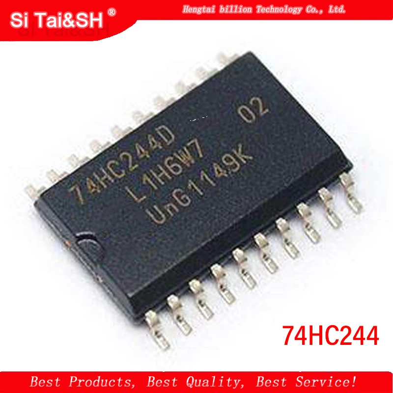 10 шт. 74HC244 74HC244D MM74HC244WM 7 2 мм SOP20 | Электронные компоненты и принадлежности