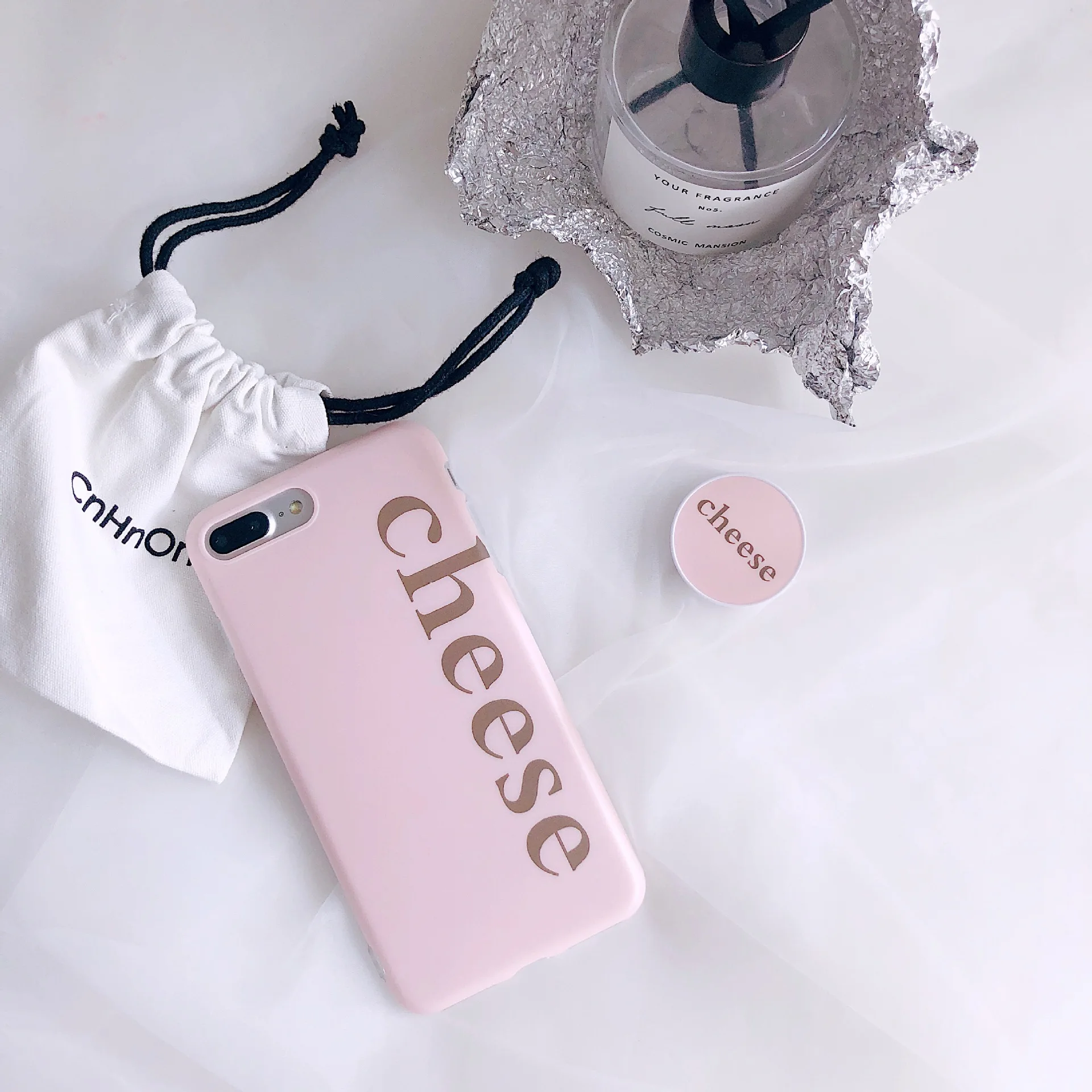 Only Holder Pink 3D мультфильм круглый держатель мобильного телефона анти-капля палец кольцо стенд кронштейн для iPhone X XS XR 8 7 6s samsung все телефоны - Цвет: Only Holder Pink