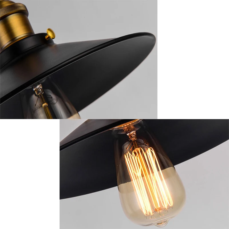 Винтажные подвесные светильники промышленный современный подвесной светильник