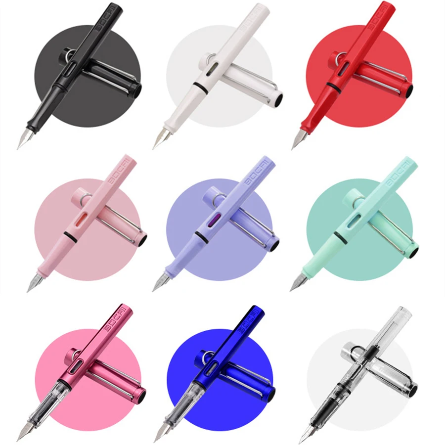 

Bocai High quality Color Student Fountain pen School office Fountain pen Fountain New Best Gift Ink pen Stationery