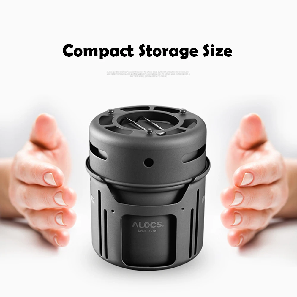 ALOCS CW C05 Открытый Кемпинг Портативный Кухонные принадлежности Набор Пеший Туризм