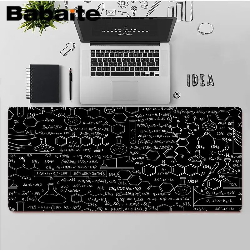 

Babaite Top Quality Chemical formula Comfort Mouse Mat Gaming Mousepad Free Shipping Large Mouse Pad Keyboards Mat