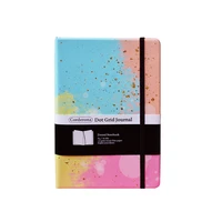 a5 160gsm love bubble dotted bullet notebook hard cover travel journal