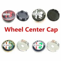 40pcs 50mm 56mm 60mm new color alfa romeo auto accessories car wheel center hub cap wheel rim caps logo emblem badge car styling