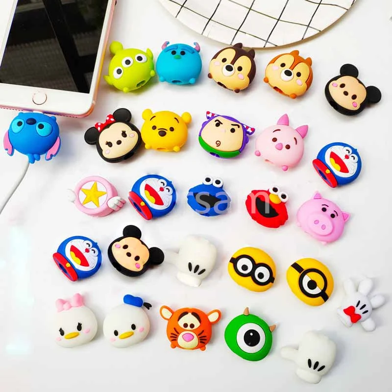 Симпатичная защита кабеля для передачи данных защитная крышка