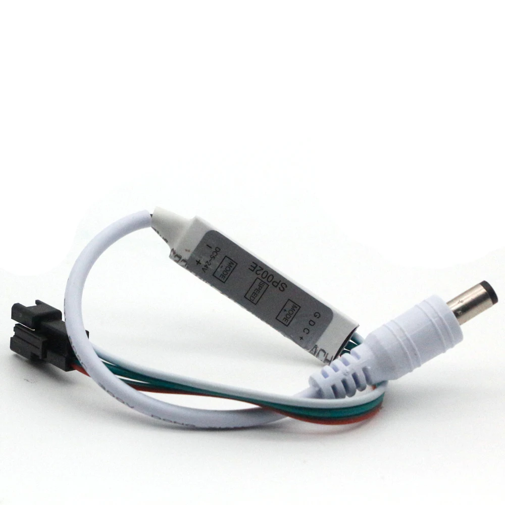 Светодиодный мини-контроллер 600px SP002E с 3 клавишами USB постоянный ток SATA