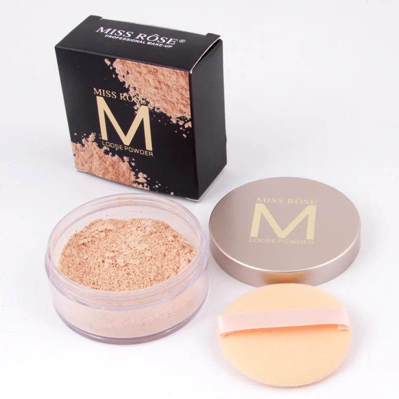 

Foundation Face Mineral Makeup Brand Long-Lasting Natural Matte Bare Colors Miss Rose Make Up