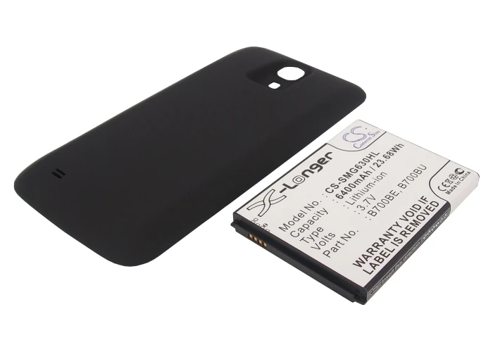 

Аккумулятор CS 6400 мА · ч/23, 68 Втч для Samsung Galaxy Mega 6,3, Galaxy Mega 6,3, LTE 8 ГБ, GT-I9200, GT-I9200, 3G, GT-i9205