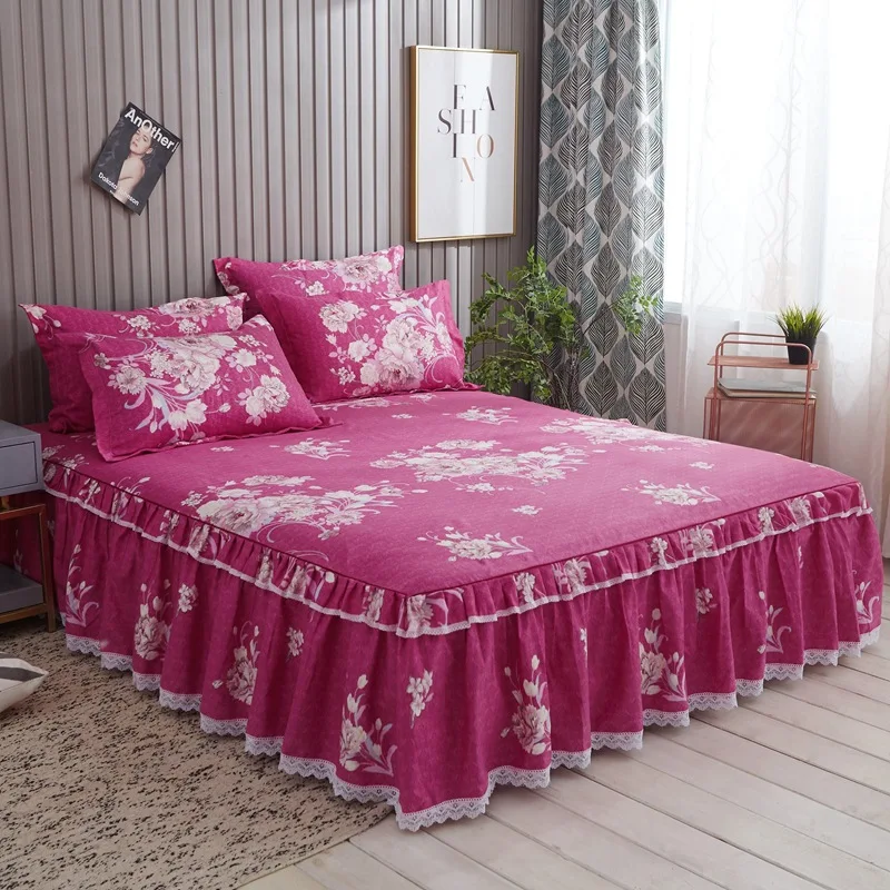 Полноразмерное утолщенное постельное белье с рисунком подстилка для девушек
