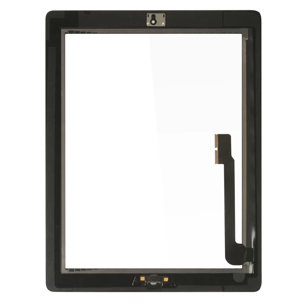 9," для ipad 2 3 4 сенсорный экран Переднее стекло Внешний объектив для ipad 3 A1416 Сенсорная панель дигитайзер сенсор для ipad 4 с кнопкой