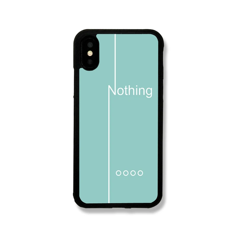 Мягкий силиконовый чехол для телефона bigflower mint color nothing letter design sense iPhone 6s plus