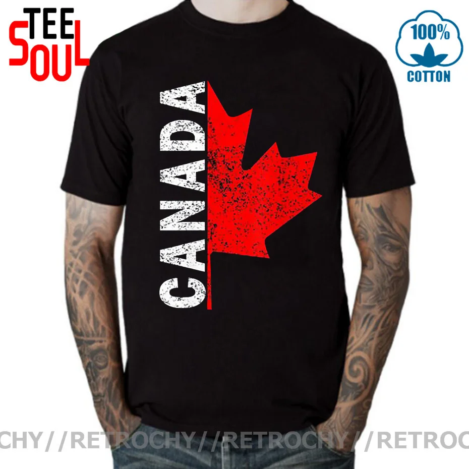 

True North Strong Canada T-shirt Canadian Map Flag T shirt Toronto Ontario Canada Maple Leaf Canada Day Hockey The HIP Tee shirt