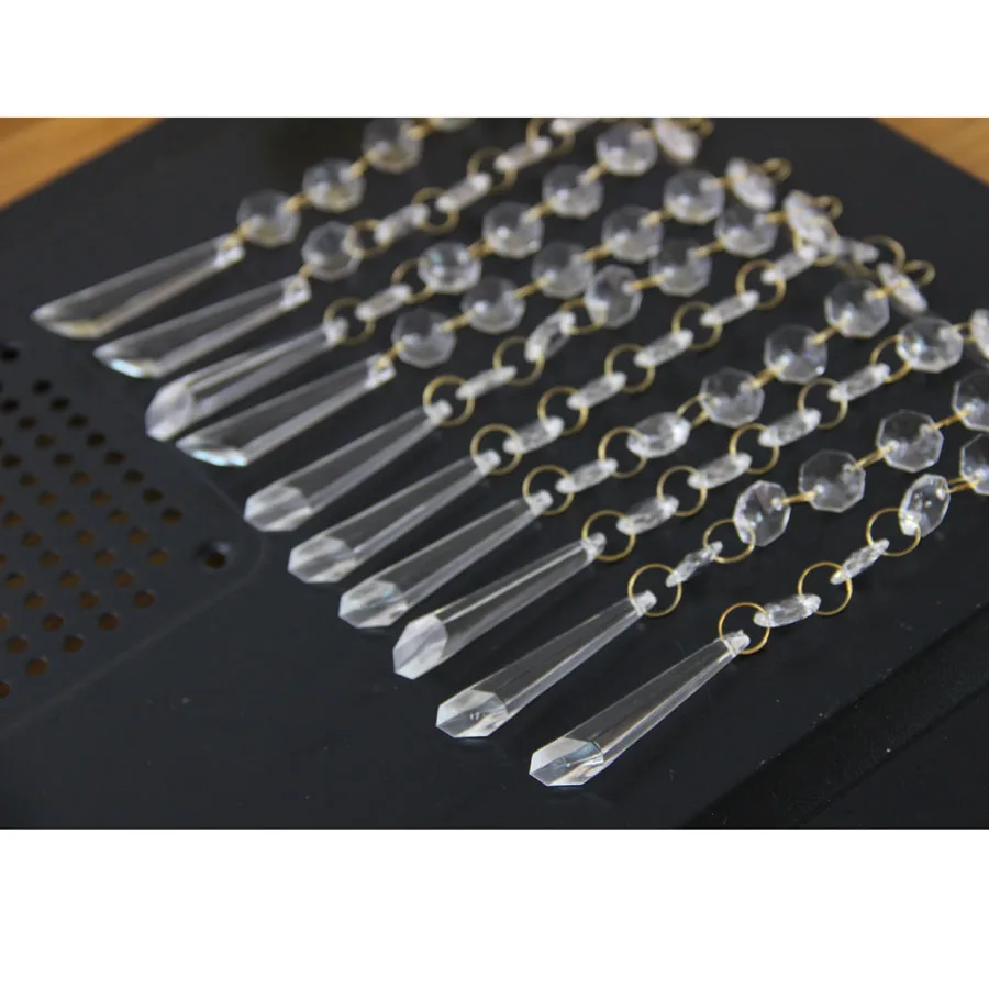 10 40 шт. акриловые бусины Ловец Солнца хрустальные подвесные стеклянные призмы