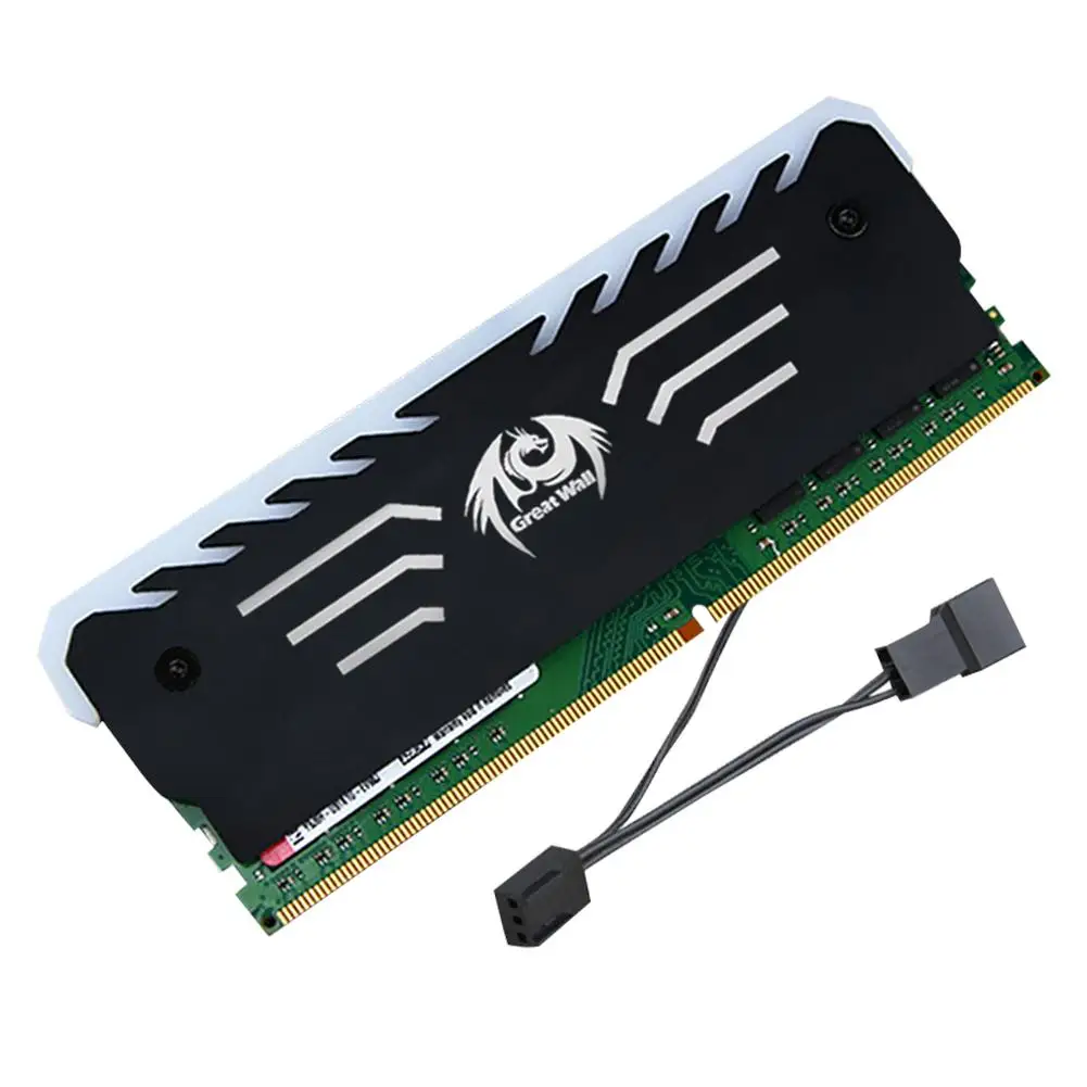 Настольный охлаждающий зажим для памяти RGB светильник 6 Автоматическая Замена RAM