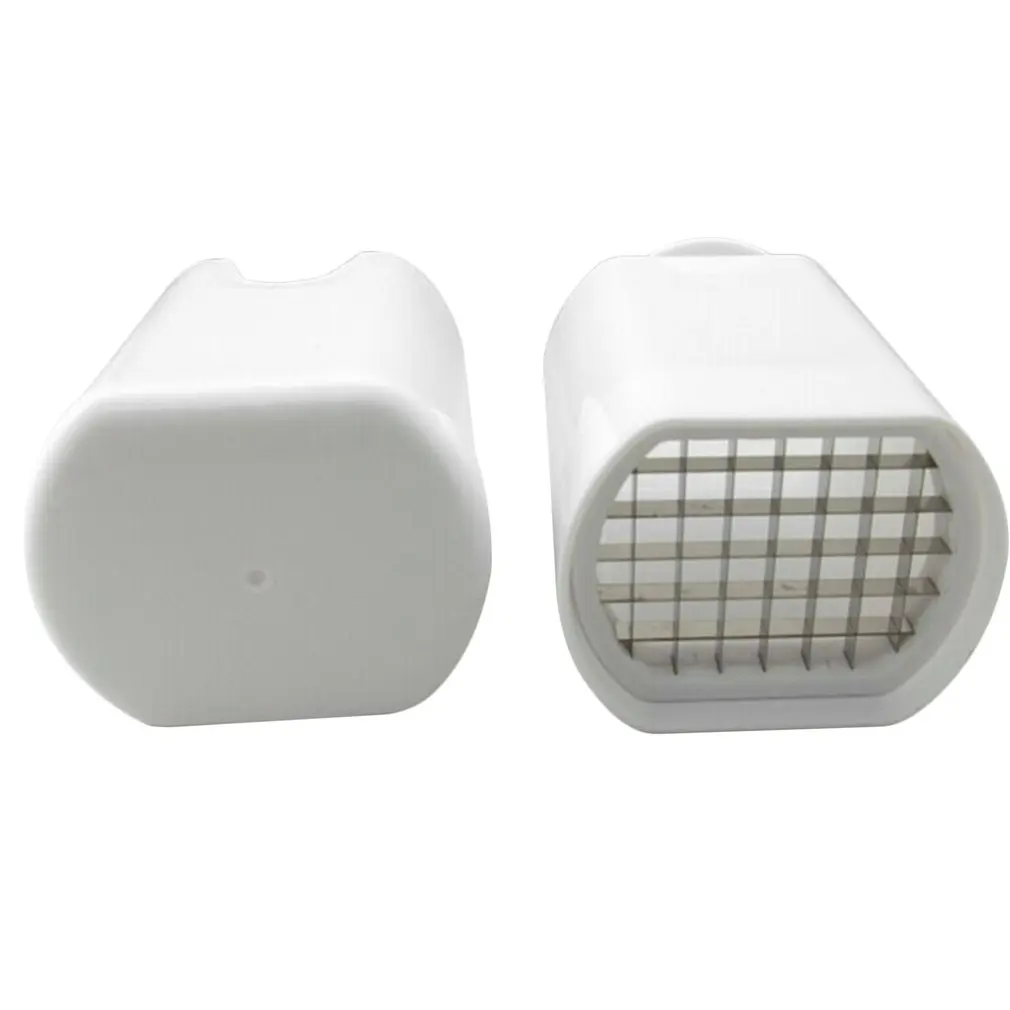 Нарезатель для картофельных чипсов в коробке с прессом и пластиковым кубом для нарезки, шредера и приготовления картофельных ломтиков. Инструмент для кухни.