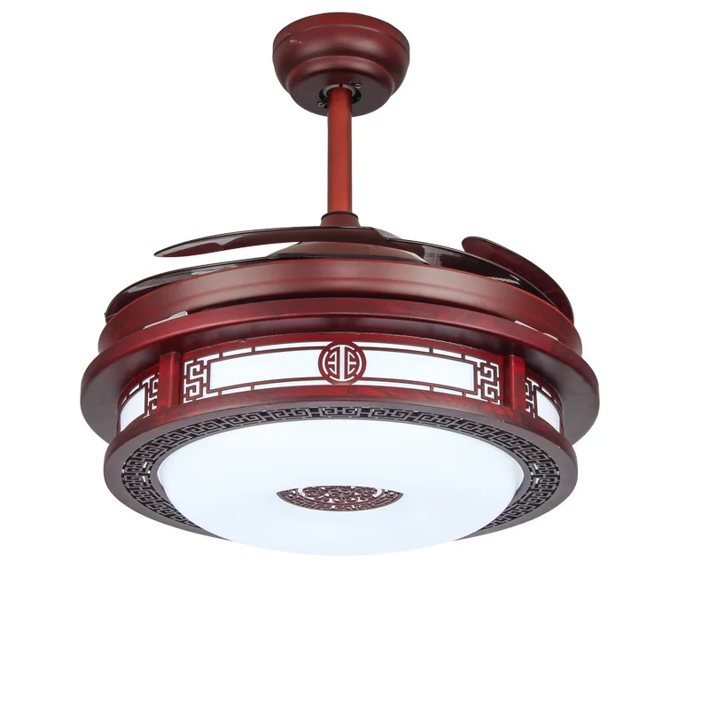 Потолочный вентилятор AOSONG с дистанционным управлением декоративное освещение