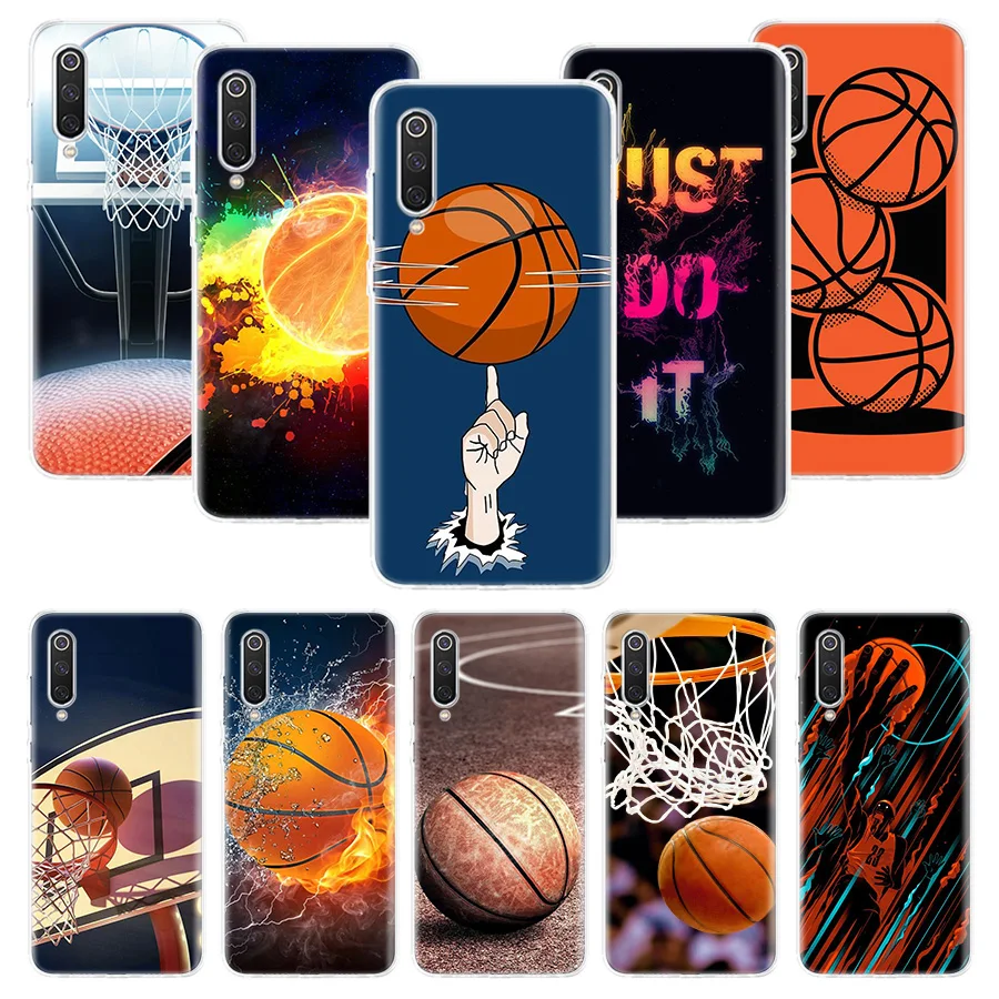 Баскетбольный чехол для телефона Xiaomi Poco X3 GT X4 Nfc F3 F2 F1 M3 M2 M4 Pro Mi Note 10 Lite A3 A2 A1 CC9E |