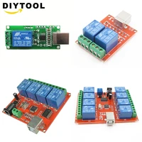 smart electronics 5v12v usb relay 1 2 4 8 channel programmable computer control for smart home