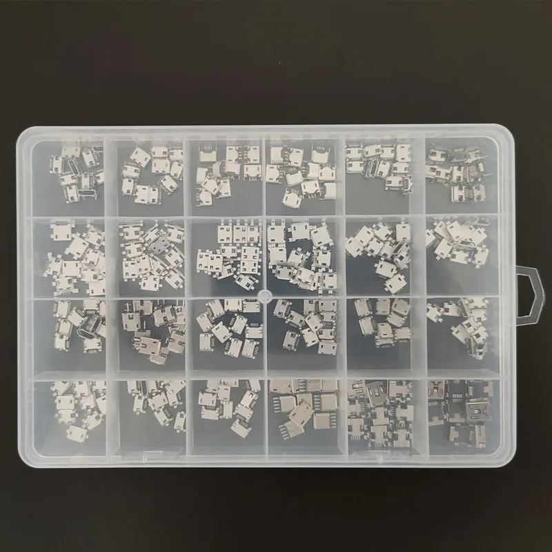 240 шт./кор. 24 моделей Micro USB коробка мини андроид для мобильного телефона чехол