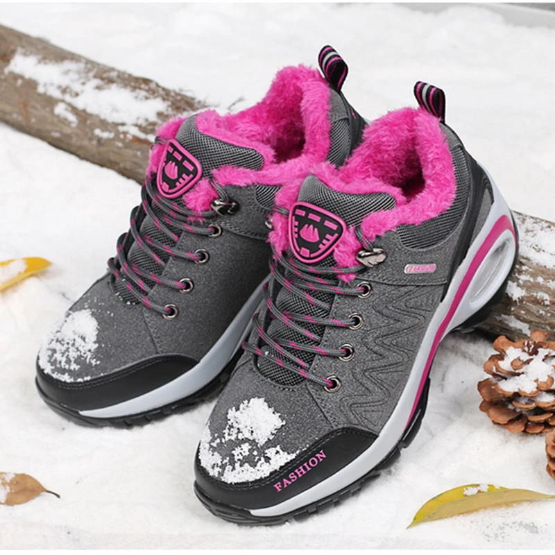 Кроссовки женские на платформе плюшевые сникерсы из воловьей замши воздушной